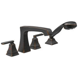 Delta Faucet - Ashlyn Roman Tub with Hand Shower Trim - Venetian Bronze