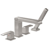Delta Faucet - Ara Roman Tub with Hand Shower Trim - Stainless