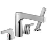 Delta Faucet - Zura Roman Tub with Hand Shower Trim - Chrome