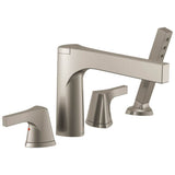 Zura Roman Tub with Hand Shower Trim