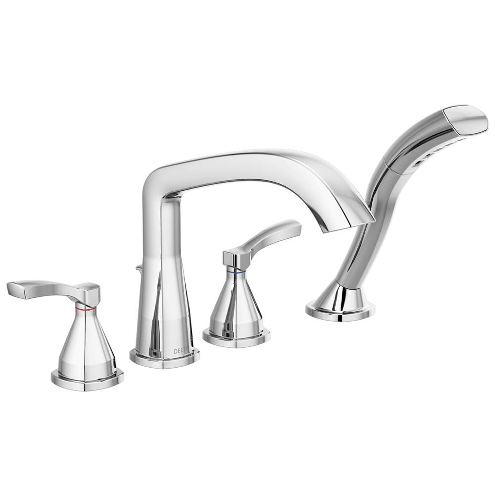 Delta Faucet - Stryke Roman Tub Trim with Hand Shower - Lumicoat Chrome