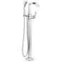 Delta Faucet - Stryke Floor Mount Tub Filler Trim - Lumicoat Chrome