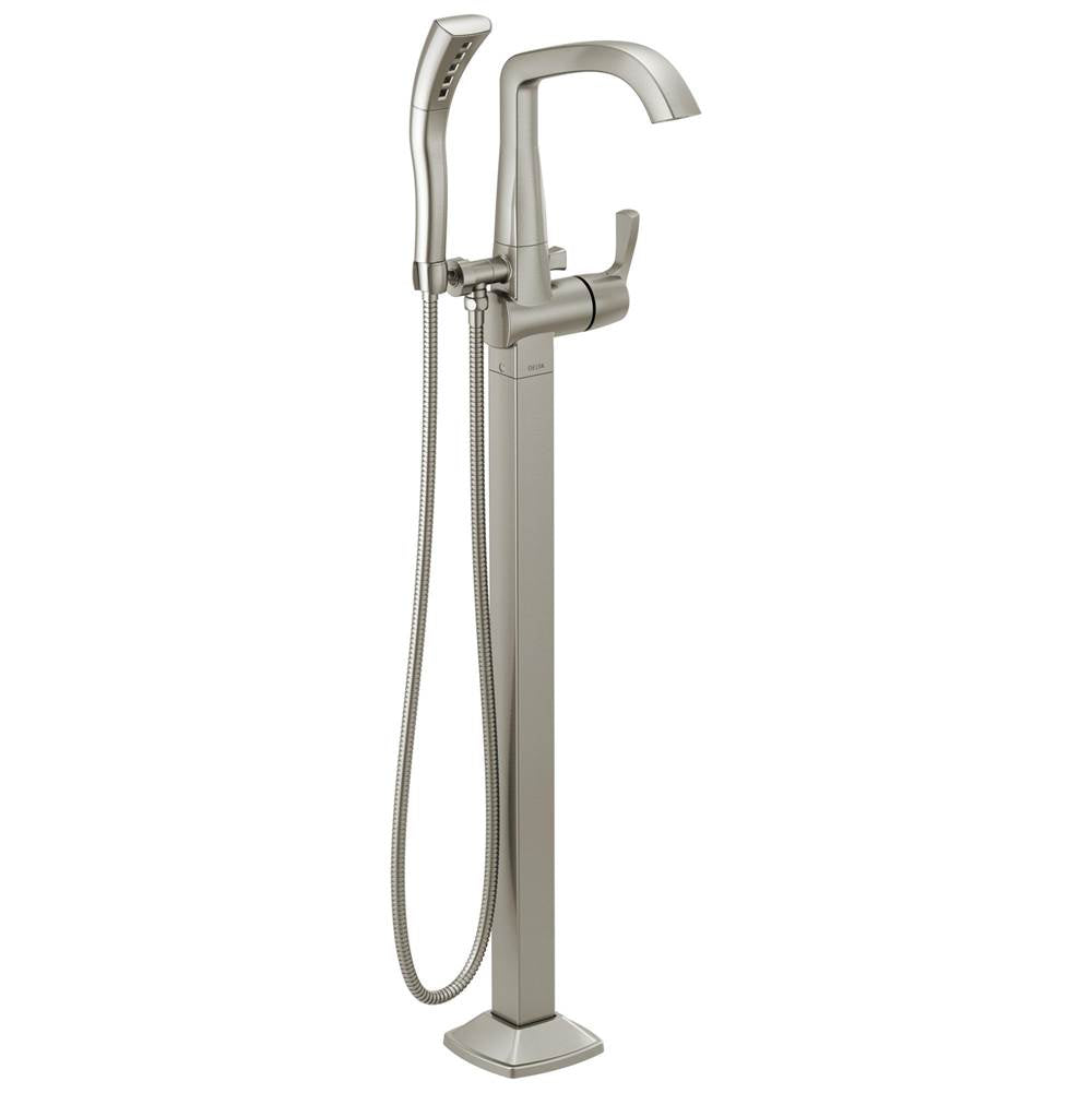 Delta Faucet - Stryke Floor Mount Tub Filler Trim - Lumicoat Stainless