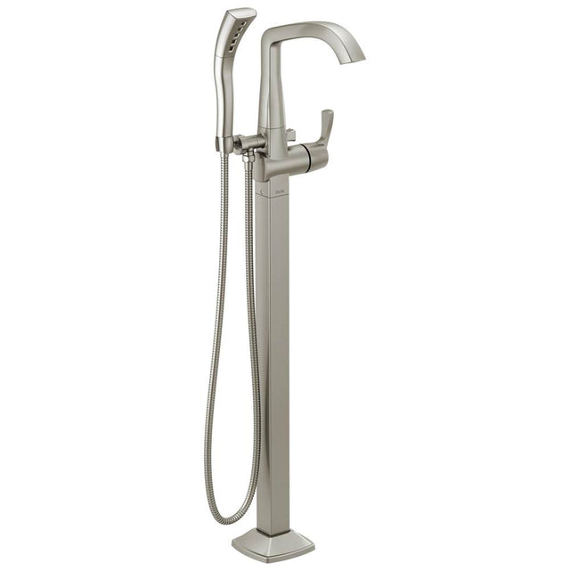 Delta Faucet - Stryke Floor Mount Tub Filler Trim - Lumicoat Stainless