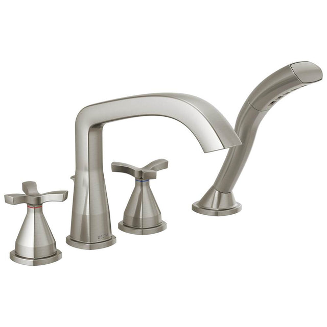 Delta Faucet - Stryke Roman Tub Trim with Hand Shower - Lumicoat Stainless