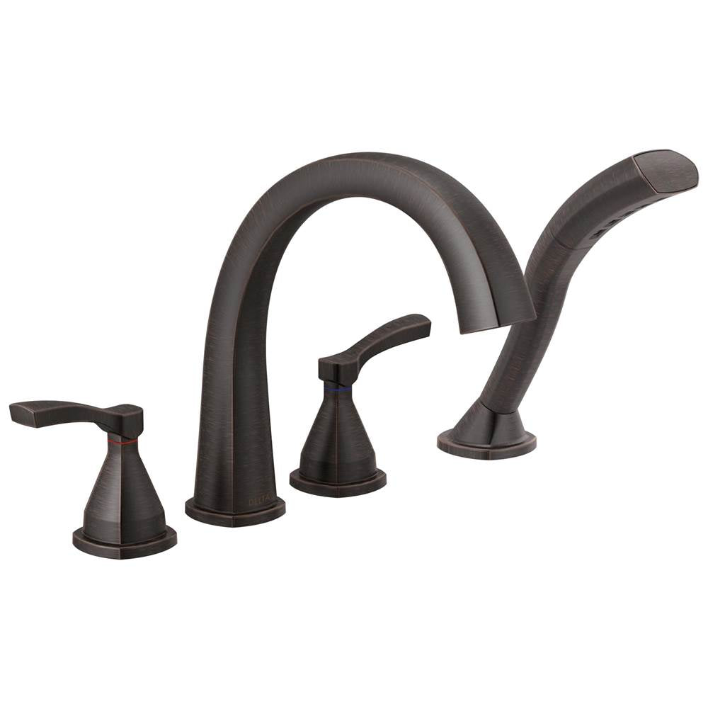 Delta Faucet - Stryke Four Hole Roman Tub Trim - Venetian Bronze