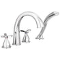 Delta Faucet - Stryke Roman Tub Trim with Hand Shower - Lumicoat Chrome