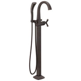 Delta Faucet - Stryke Single Handle Floor Mount Tub Filler Trim - Venetian Bronze