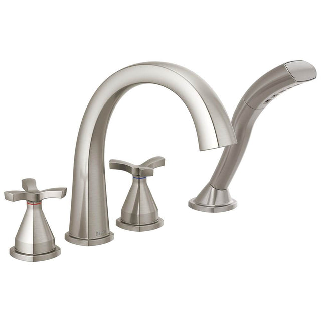 Delta Faucet - Stryke Roman Tub Trim with Hand Shower - Lumicoat Stainless