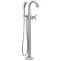 Delta Faucet - Stryke Floor Mount Tub Filler Trim - Lumicoat Stainless