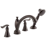 LindenE Roman Tub with Hand Shower Trim