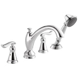 LindenE Roman Tub with Hand Shower Trim