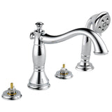 CassidyE Roman Tub with Hand Shower Trim - Less Handles