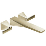 Delta Faucet - TrillianE Wall Mount Tub Filler Trim - LumicoatÂ® Polished Nickel
