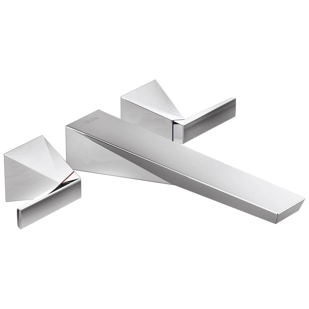 Delta Faucet - TrillianE Wall Mount Tub Filler Trim - LumicoatÂ® Chrome