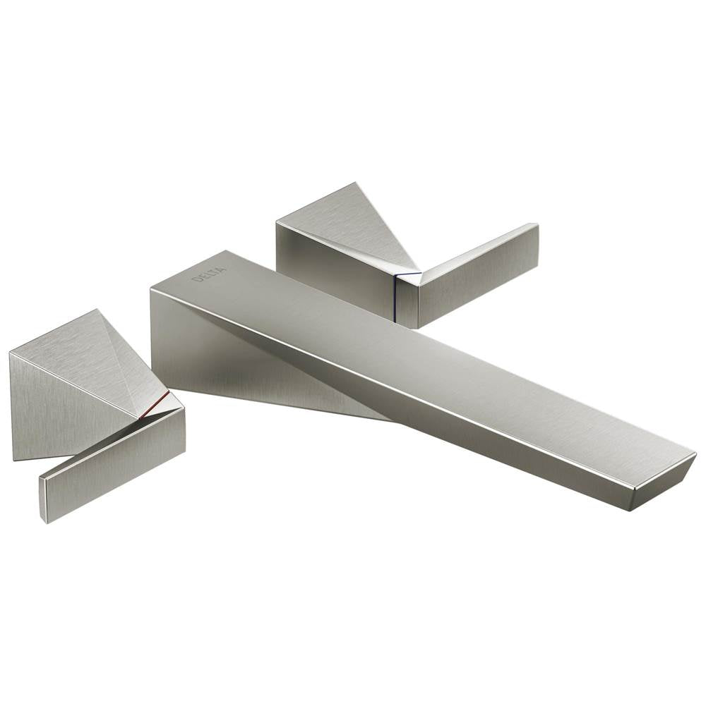 Delta Faucet - TrillianE Wall Mount Tub Filler Trim - LumicoatÂ® Stainless