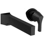 Delta Faucet - Zura Single Handle Wall Mount Bathroom Faucet Trim - Matte Black