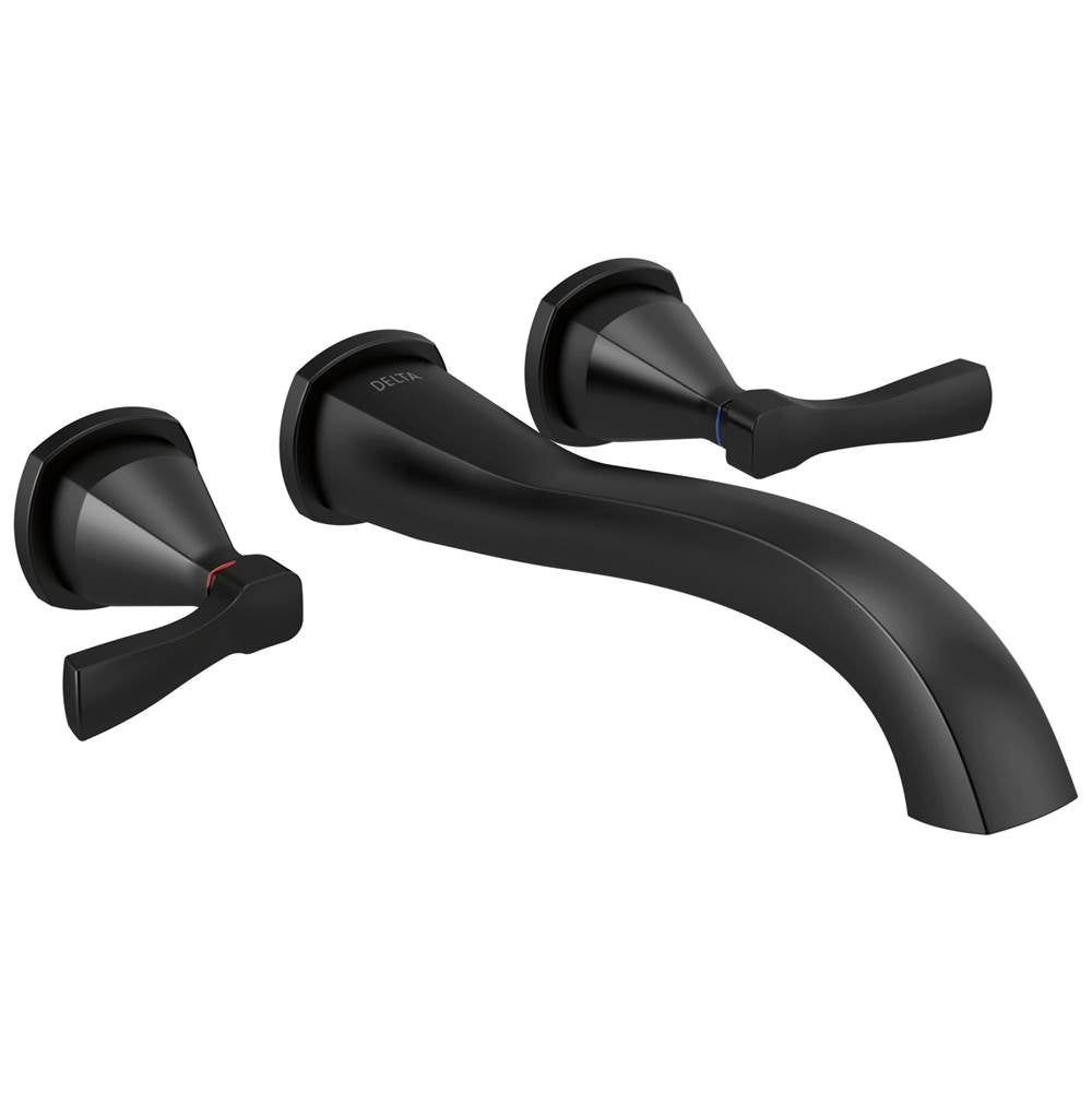 Delta Faucet - Stryke Wall Mounted Tub Filler - Matte Black