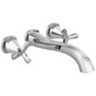 Delta Faucet - Stryke Wall Mounted Tub Filler - Lumicoat Chrome