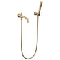 Delta Faucet - BroderickE Wall Mount Tub Filler Trim with Hand Shower - Less Handles - LumicoatÂ® Champagne Bronze