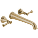 Delta Faucet - CassidyE Wall Mounted Tub Filler - Champagne Bronze