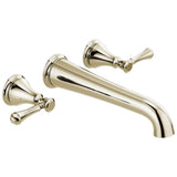 Delta Faucet - CassidyE Wall Mounted Tub Filler - Polished Nickel