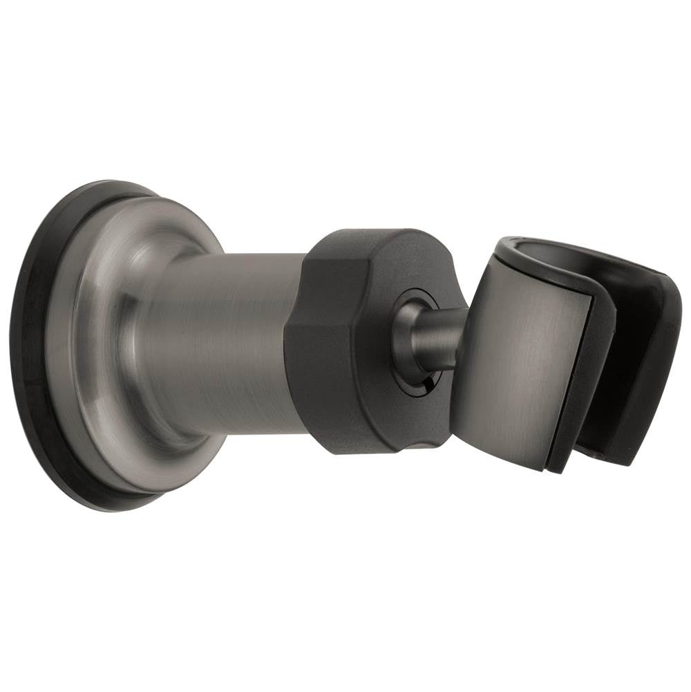 Delta Faucet - Universal Showering Components Adjustable Wall Mount for Hand Shower - Black Stainless