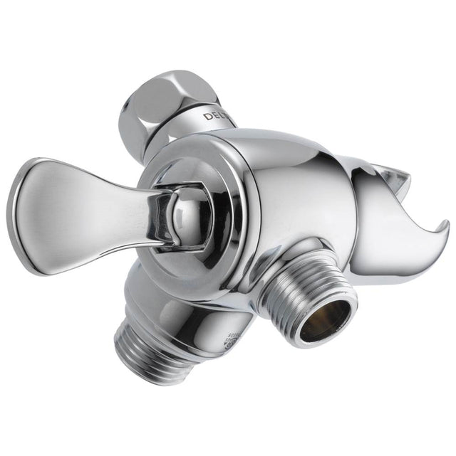 Delta Faucet - Universal Showering Components 3-Way Shower Arm Diverter with Hand Shower Mount - Chrome
