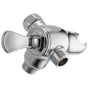 Delta Faucet - Universal Showering Components 3-Way Shower Arm Diverter with Hand Shower Mount - Chrome