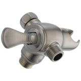 Universal Showering Components 3-Way Shower Arm Diverter with Hand Shower Mount