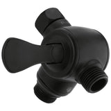 Delta Faucet - Universal Showering Components 3-Way Shower Arm Diverter for Hand Shower - Matte Black