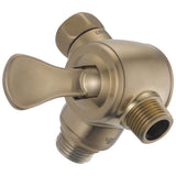 Delta Faucet - Universal Showering Components 3-Way Shower Arm Diverter for Hand Shower - Champagne Bronze