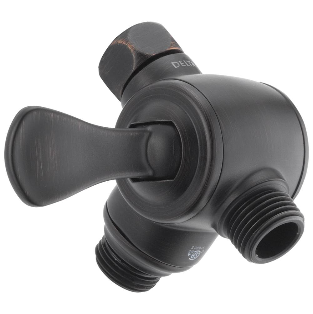 Delta Faucet - Universal Showering Components 3-Way Shower Arm Diverter for Hand Shower - Venetian Bronze