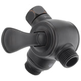 Universal Showering Components 3-Way Shower Arm Diverter for Hand Shower