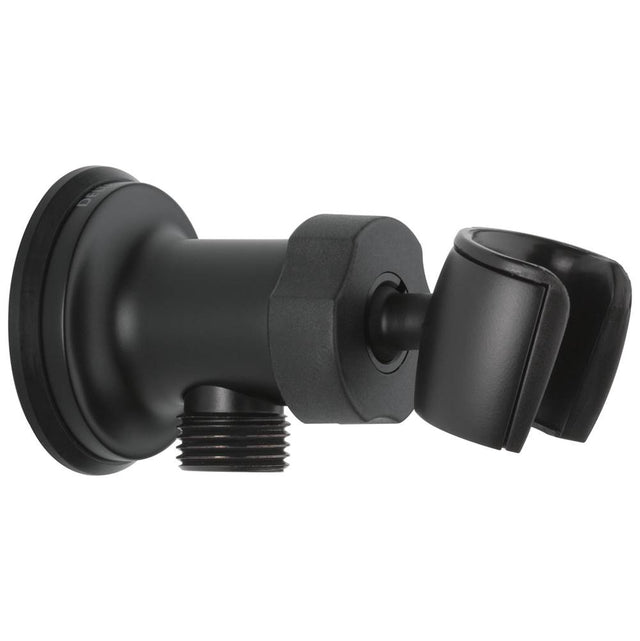Delta Faucet - Universal Showering Components Adjustable Wall Mount Elbow - Matte Black