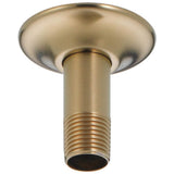 Delta Faucet - Universal Showering Components Ceiling Mount Shower Arm & Flange - Champagne Bronze