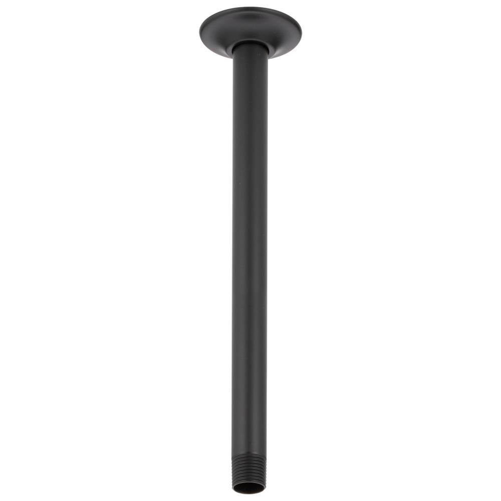 Delta Faucet - Universal Showering Components Shower Arm & Flange 14'' Ceiling Mount - Matte Black