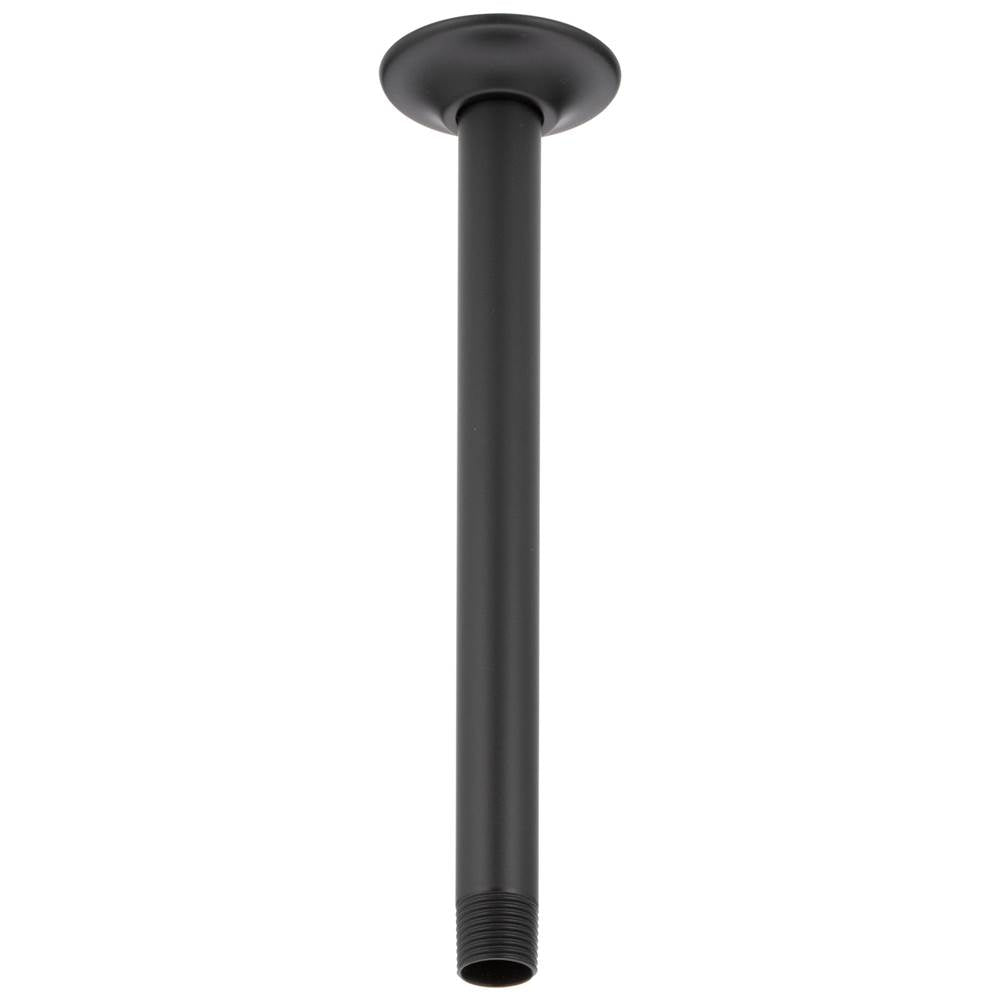 Delta Faucet - Universal Showering Components Shower Arm & Flange 10'' Ceiling Mount - Matte Black