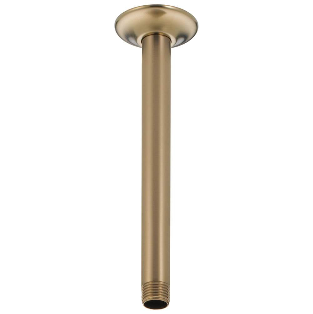 Delta Faucet - Universal Showering Components Ceiling Mount Shower Arm & Flange - Champagne Bronze