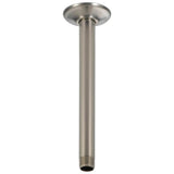 Delta Faucet - Universal Showering Components Ceiling Mount Shower Arm & Flange - Stainless