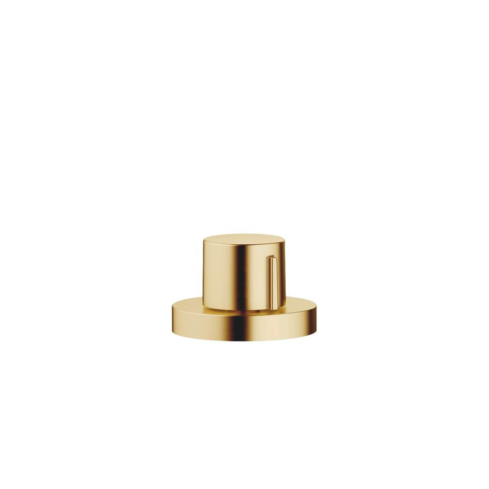 Dornbracht - Strainer Waste With Control Handle In Brushed Durabrass - Brushed Durabrass