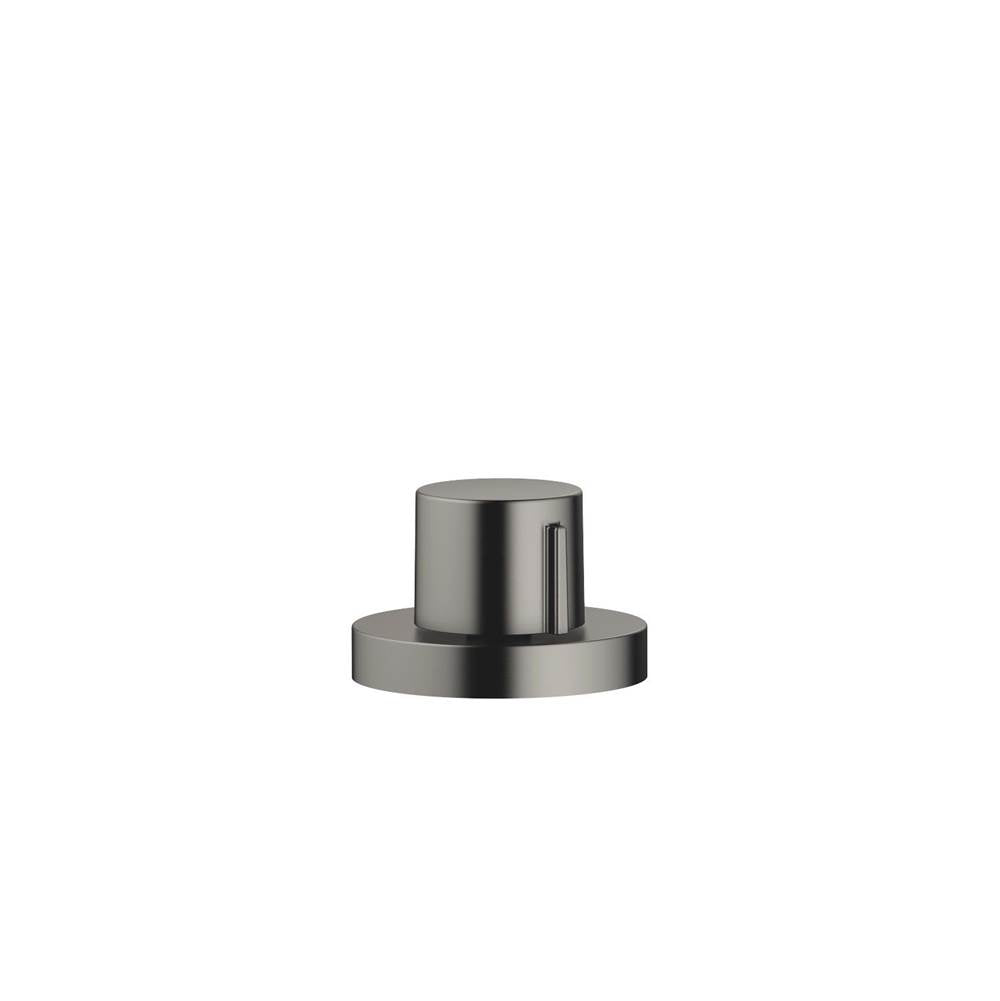 Dornbracht - Strainer Waste With Control Handle In Dark Platinum M - Dark Platinum Matt