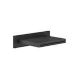 Dornbracht - Water Sheet Cascade Spout For Wall-Mounted Installation In Black Matte - Black Matte