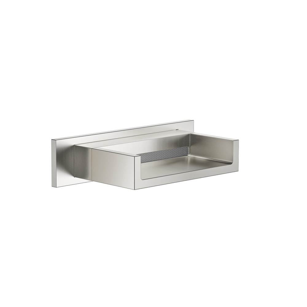 Dornbracht - Water Fall Cascade Spout For Wall-Mounted Installation In Platinum Matte - Platinum Matte