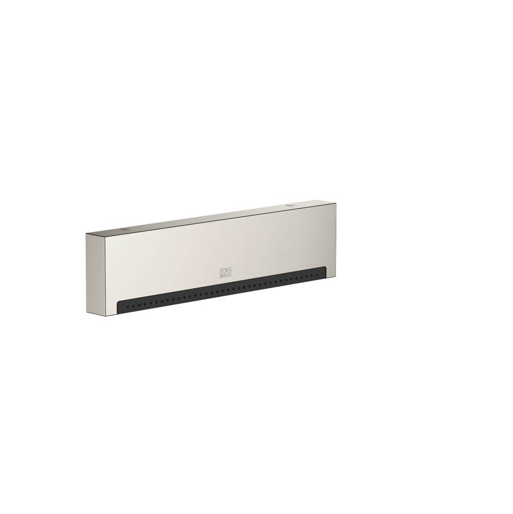 Dornbracht - Water Fall Cascade Spout With Pearlstream For Wall-Mounted Installation In Platinum Matte - Platinum Matte