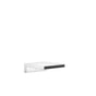 Dornbracht - Deque Cascade Tub Spout For Wall-Mounted Installation In Platinum - Platinum