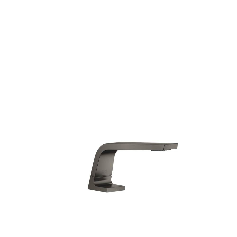 Dornbracht - CL.1 Lavatory Spout, Deck-Mounted Without Drain In Dark Platinum Matte - Dark platinum matte
