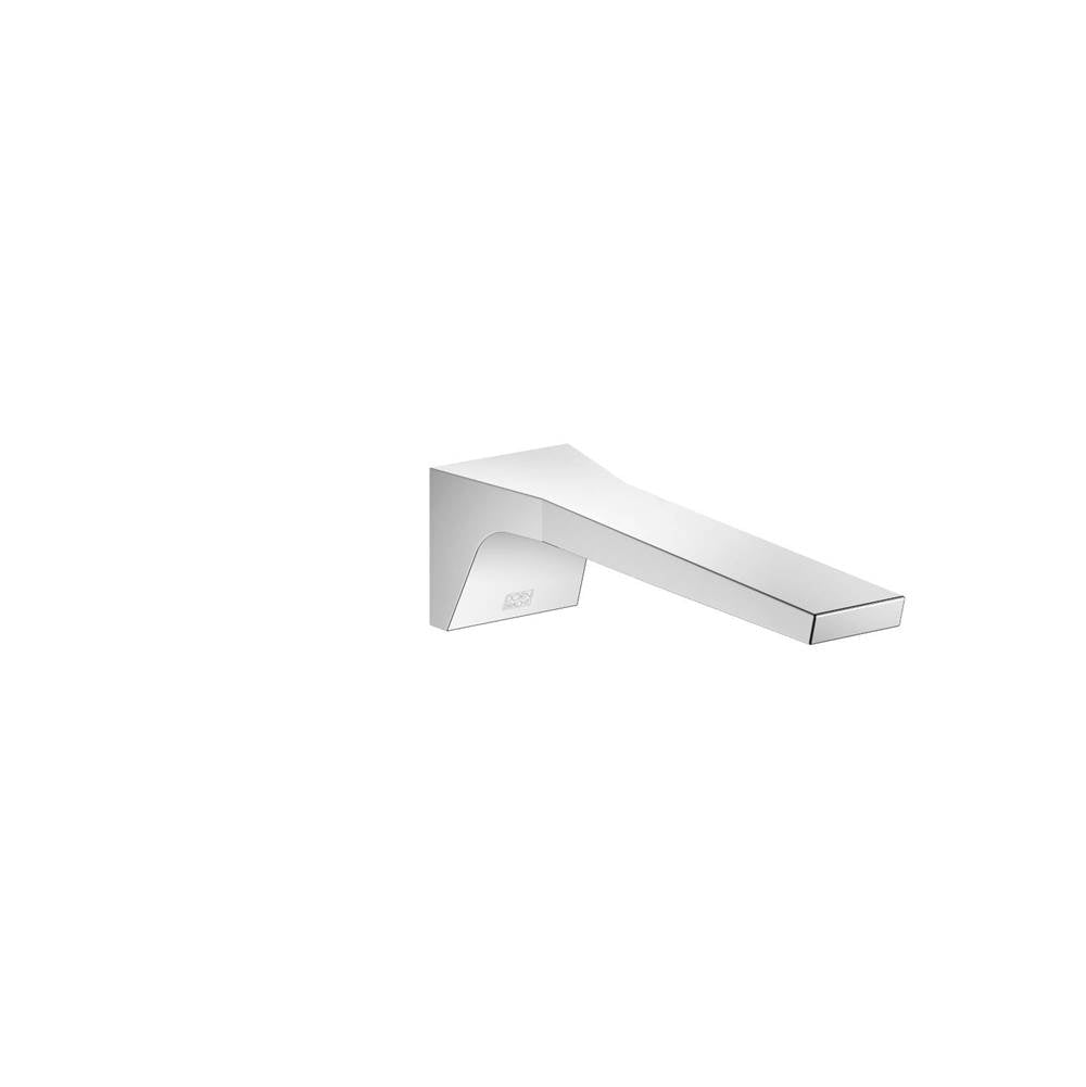Dornbracht - CL.1 Lavatory Spout, Wall-Mounted Without Drain In Polished Chrome - Polished Chrome