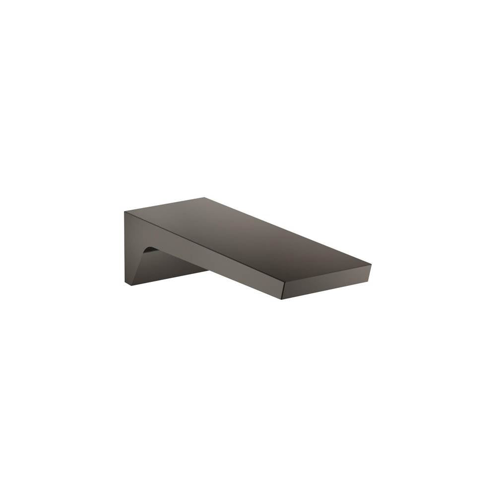 Dornbracht - CL.1 Tub Spout For Wall-Mounted Installation In Dark Platinum Matte - Dark platinum matte