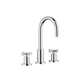 Dornbracht - Three-Hole Lavatory Mixer With Drain In Brushed Durabrass - Brushed Durabrass